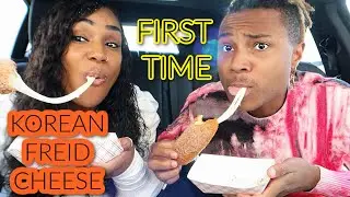 Korean Fried Cheese W/ My Mom (IT WAS AMAZING)