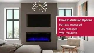 Dimplex Multi-Fire Slim Linear Electric Fireplace