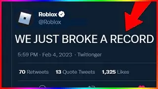 Roblox Just Broke A New Record... (CONCURRENT PLAYERS) (Roblox)