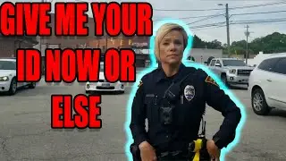 FEMALE COP OWNED FOR TRYING TO VIOLATE RIGHTS | 1ST AMENDMENT AUDIT
