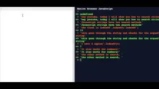 Searching Strings in JavaScript