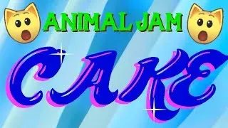 EDIBLE ANIMAL JAM CAKE!? | ajROCKStar