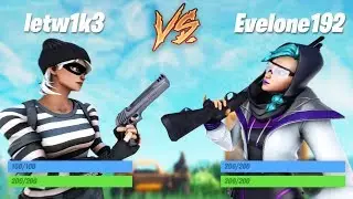 Playing 1 vs 1 with the BEST CIS player GAMBIT LETVIK