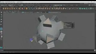Extrude multi face | MAYA FOR BEGINNER | MAMA 3D