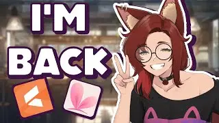 Fox Vtuber Returns after 3 Year Hiatus| TeaOS Live2D Debut
