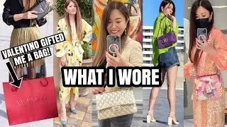WHAT I WORE 9 OOTD's + OMG VALENTINO GIFTED ME A BAG! 😱👜👗👡 Mel in Melbourne