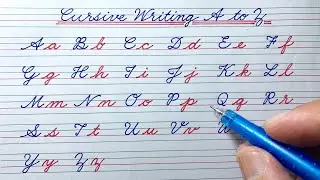 Cursive writing a to z | Cursive abcd | Cursive handwriting practice | Cursive letters abcd  a to z