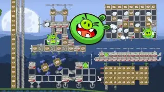 Bad Piggies - MASSIVE TNT EXPLOSION! TRICK SHOT COLLECTION!