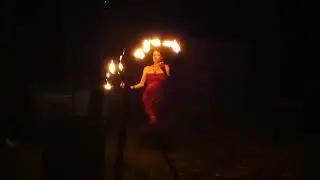 Fire fans at east Austin Farm