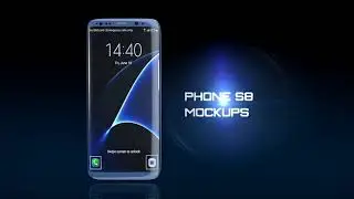 Phone S8 Mockups ( After Effects Template Intro )