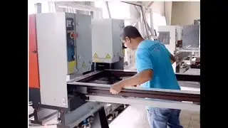 UPVC Mimari Qatar Factories Use Modern Doors and Windows Manufacturing Machine!