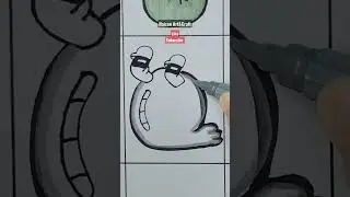 How to draw ALPHABET LORE Q but Everyone is H 