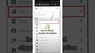 how to cancel shopify subscription #cancelshopifysubscription