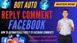Bot Auto Reply Comment Facebook | How to Automatically Reply to Facebook Comments