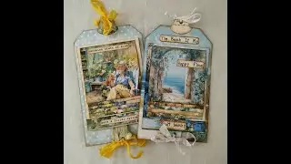 Large Waterfall Tag - Loads of Writing Space - It's an oldie, but GOODIE