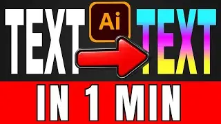 How To Gradient Text In Illustrator 2026 (Fast And Easy)
