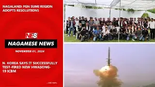 Nagamese News (NE8): NOVEMBER 01, 2024