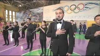 НБСЛ - Финал 2017-2018 - Торжественный Гимн Республики Казахстан