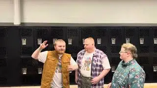 Backstage interview with stomper bros