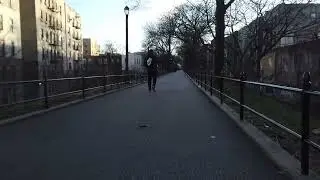 Cool little area, AQUEDUCT WALK BRONX, Walking New York City