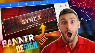 🔥How To Make Banner Like @SynzX | SynzX Banner editing tricks | Pixellab Editing