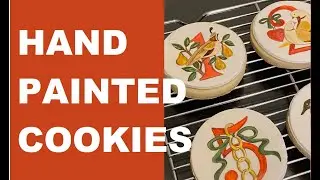 25 DAYS OF VLOGMAS | Hand Painted Sugar Cookies