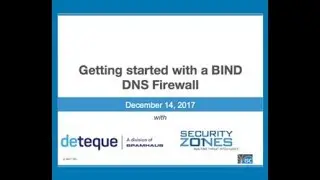 ISC/Spamhaus Webinar: It's Time to Try a DNS Firewall, 14 December 2017