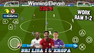 MAIN WINNING ELEVEN 2024 PPSSPP Mod Liga Indonesia & EROPA Transfer Update 24/25 Camera PS4