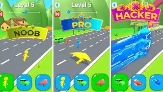 Shape Shifting: NOOB vs PRO vs HACKER Max Upgrade