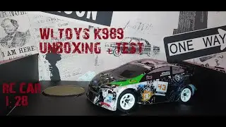 UNBOXING + TEST - RC CAR - K989 (1:28 RC CAR)