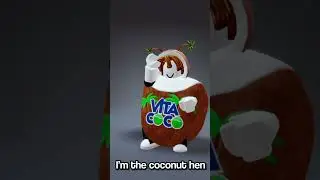 Bacon boy does coconut trend 🥰😇 (ROBLOX TREND) #SHORTS #shortsfeed #shortsviral #roblox
