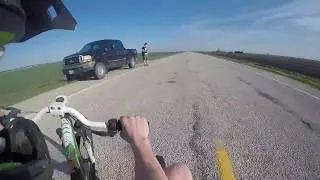 Drift trike on a highway!