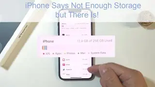 How to Fix iPhone Says Not Enough Storage but There Is