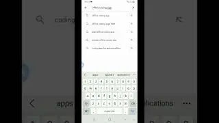 Best offline app for coding in Mobile 📱 #programming #coding #shorts