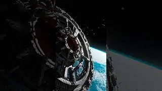 Realistic space station in blender 
