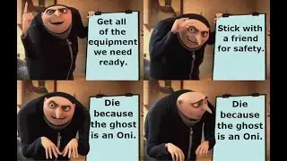 [Phasmophobia] Scared Noobs Get Every Ghost Wrong