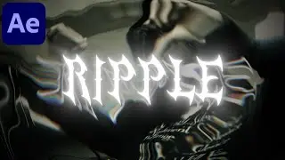 How To Make Crazy RIPPLE/PUDDLE Effects In After Effects (Tutorial)