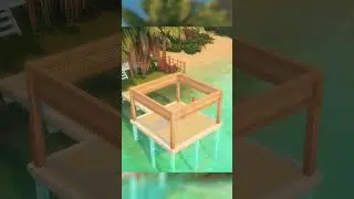 Tropical Lagoon Camper #sims4 #sims4build #simsbuild #sims4stopmotion #ts4nocc #ts4