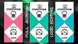 Full screen logo editing in pixellab | Pixellab logo design