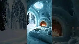 Icy Hideaway in the mountains  