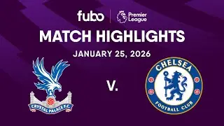 Crystal Palace vs. Chelsea FC | PREMIER LEAGUE HIGHLIGHTS | Week 23 | Fubo Canada