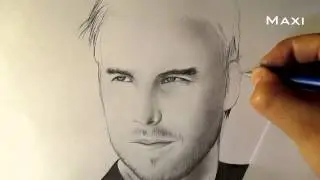 Retrato a lápiz, cómo dibujar un rostro HD