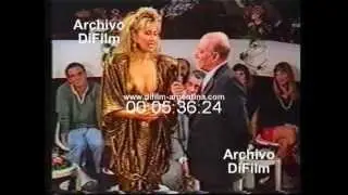 DiFilm - Juan Verdaguer en su Cabaret con la vedette Selva Mayo