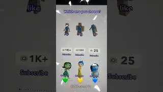 which one you choose? - 2 #roblox #insideout2 #art