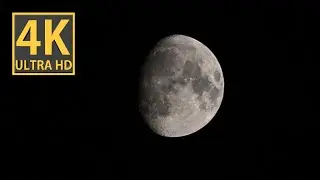 Moon in 4K video