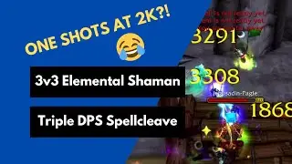 Elemental Shaman Arena: Spriest/ele/mage 3v3: One Shot KINGS