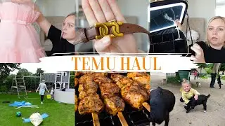 VLOG🇩🇪: 🔥FINDS FROM TEMU/OUR SATURDAY/BUILDING A POOL 🏊‍♂️QUICK DINNER/WENT TO THE ZOO 🐐