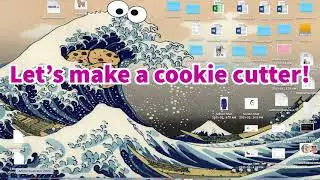 Creating a 3-D cookie cutter file with Illustrator