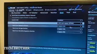 How to Enable UEFI Boot in ASUS Mother Board / CSM -Compatibility Support Module