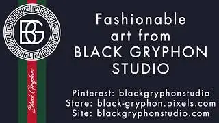Fashionable art from BLACK GRYPHON STUDIO